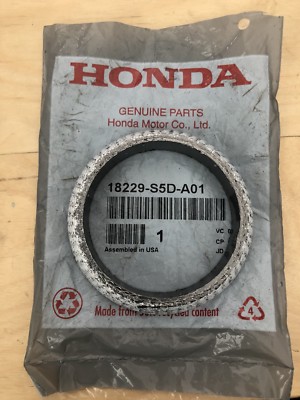 GENUINE HONDA 06-15 HONDA CIVIC MUFFLER DONUT GASKET 18229-S5D-A01 OEM 