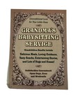 Metal Sign Grandmas Babysitting Service 12.5" x 17.25"