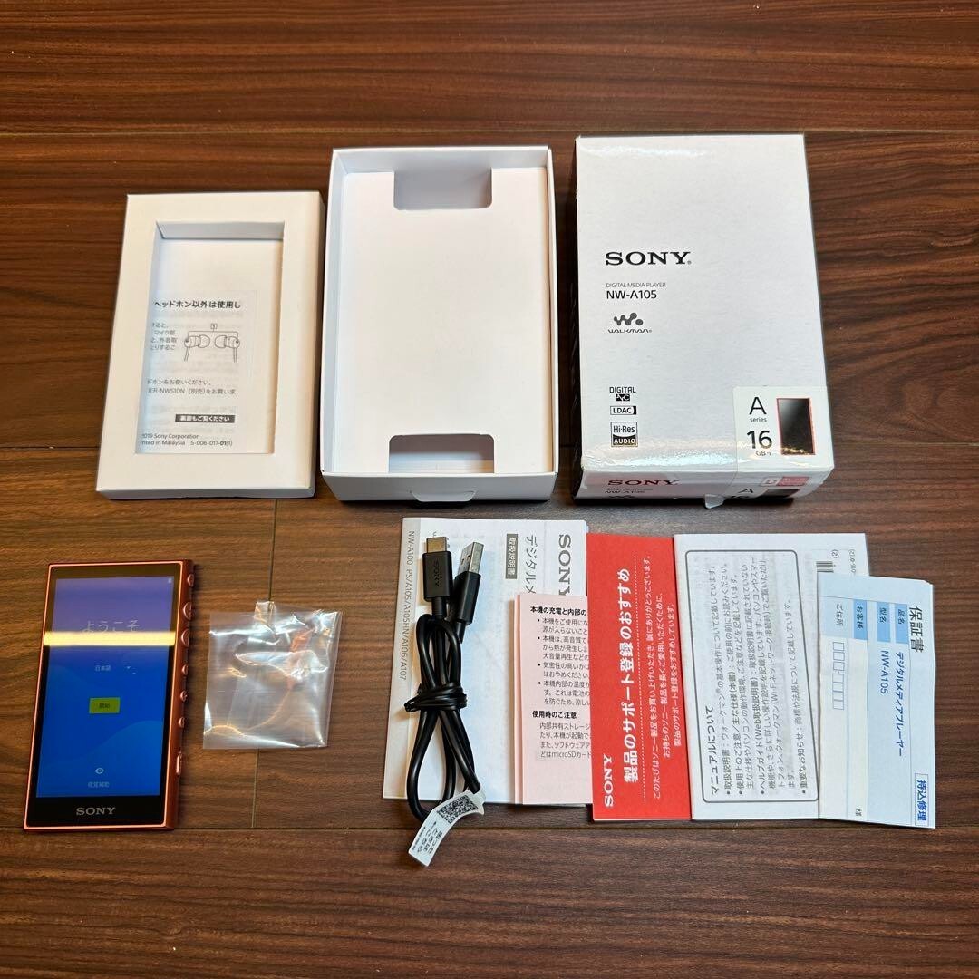 SONY Walkman Digital Audio Player NW-A105 2421 From Japan | eBay