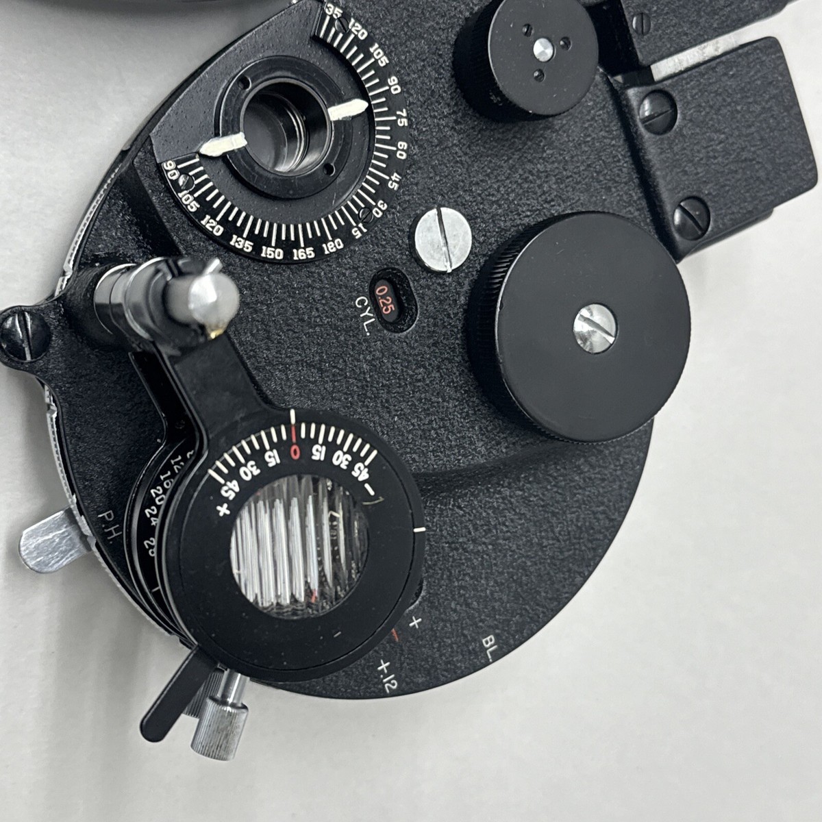 BAUSCH Made in Germany ドイツ製 Bausch Lomb Phoropter Refractor Optometry Minus Cylinder Phoroptor