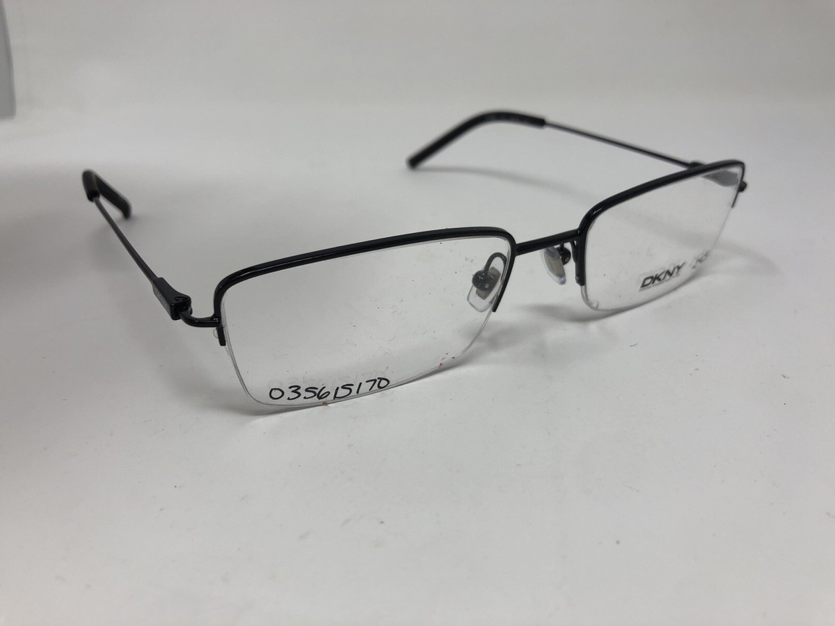 DKNY DY5647 1111 Black Metal Half Rim Eyeglasses 53-18 140 DKNY Black Metal Eyeglass Frames for sale | eBay main image 4