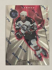 1997-98 Pinnacle Totally Certified Sabres Derek Plante Platinum Red /6199 #110