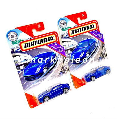 Matchbox 2020 MBX Highway 2015 Jaguar F-Type Coupe Diecast Car – Blue, 1:64 Scale, Collectible Model 52/100 - View #5