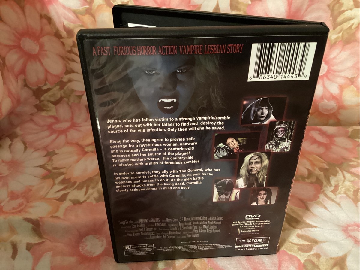 Vampires vs. Zombies (DVD, 2004) Like New Free Shipping