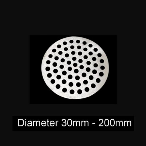 Drain Guard Cover Round/Square Stainless Steel Plate Gully Grid Grate 30mm-200mm - Picture 8 of 10