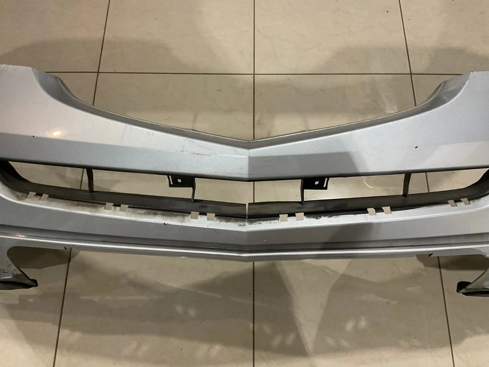 Front Bumper Cover Silver 2007-2009 Acura MDX 71101+STXA+ZZ00 OEM - Image 4 of 4