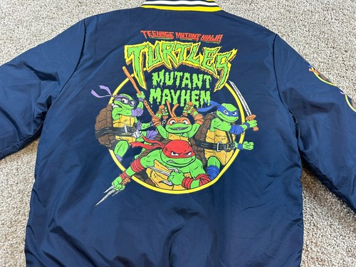 Nickelodeon TMNT Jungen 10/12 Varsity Bomber Grafikdruck Jacke & T-Shirt - Bild 7 von 14