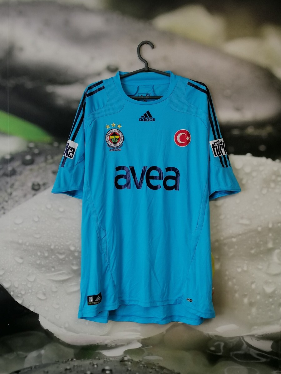 Fenerbahce 2007 - 2008 third 3rd football shirt jersey Adidas size