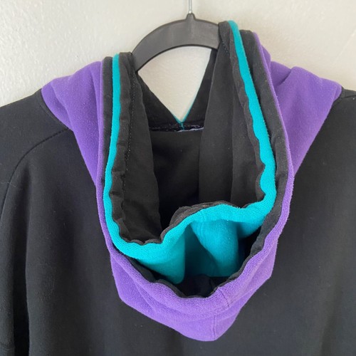 Vintage Starter Charlotte Hornets NBA Basketball Sweatshirt Hoodie Mens XL 90s - Picture 12 of 17