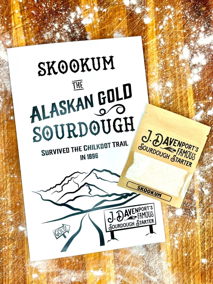 J. Davenport's Famous Sourdough Starter: AUTHENTIC GOLDRUSH ALASKAN: 128 Y.O. - Image 2 of 4