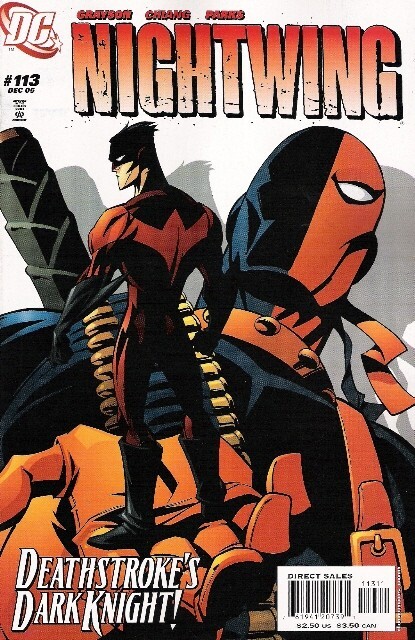 Nightwing Volume 2 #113 Deathstroke appearance DC Comics Very Fine