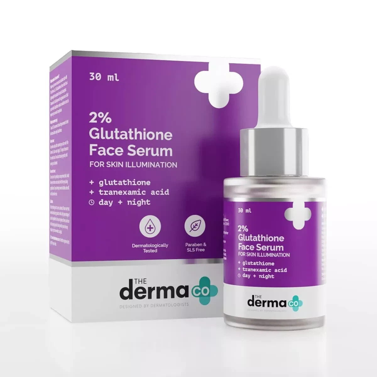 2 glutathione face serum The Derma Co 2% Glutathione Face Serum For Skin Illumination