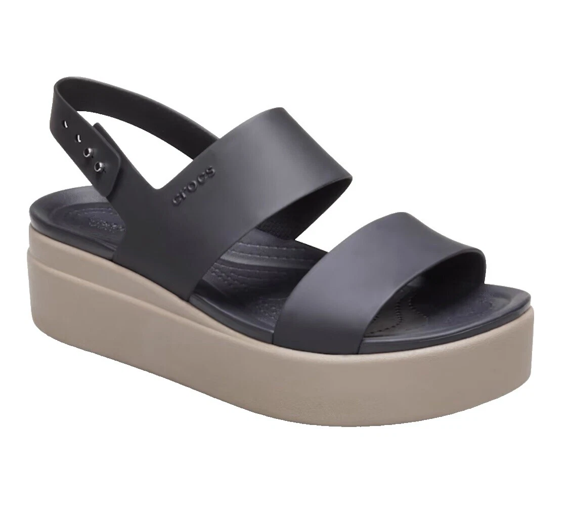 Crocs Solid Buckle Sandals for Women