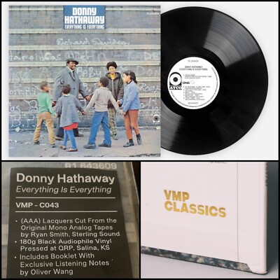 DONNY HATHAWAY Everything Is Everything LP 180 Gram Vinyl Me Please VMP Booklet