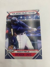 Brendon Davis Card 2023 Toledo Mud Hens Team Card