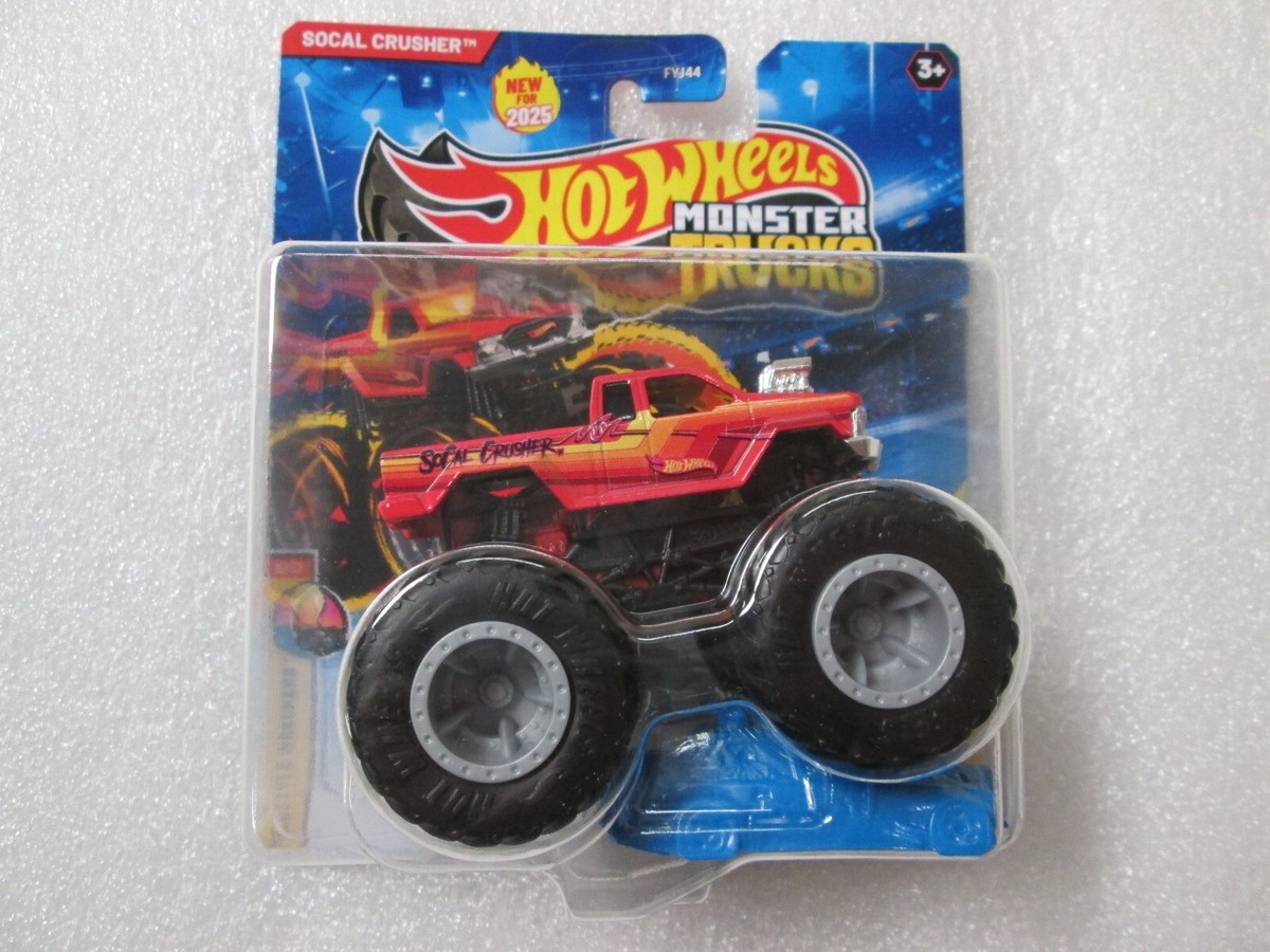 Hot Wheels Monster Trucks Socal Crusher 2025 New! | eBay