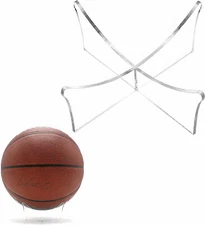 Pack of 5, Acrylic Display Ball Stand for Basketball Football Soccer Bowling