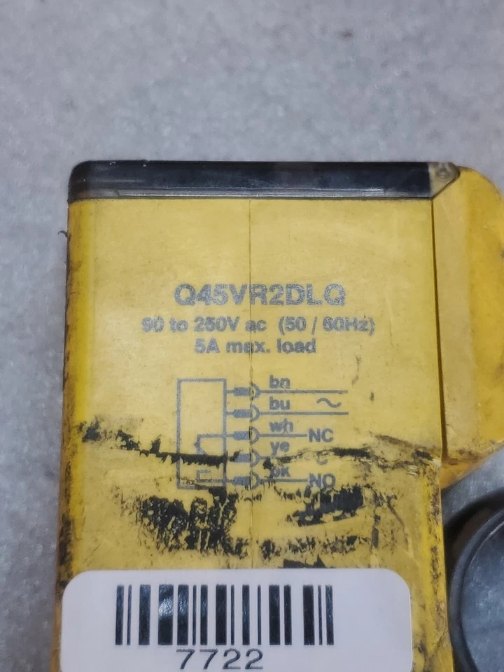 Banner Engineering Q45VR2DLQ Photoelectric Sensor 9911A WE SHIP TODAY - Image 2 of 4