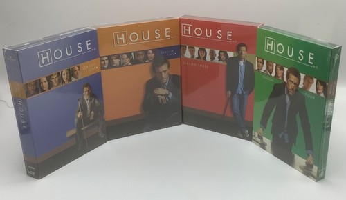 House M.D. - Seasons 1-4 Collection DVD Box Set SEALED - Picture 1 of 6