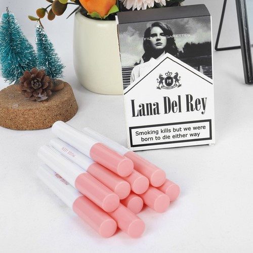 Lana Del Rey Matte Cigarette Lipstick 10 Colors Lip Pack Set Liquid Tube Lip - Picture 12 of 17