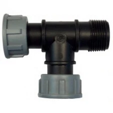 4x Tavlit MANIFOLD TEE 25mm BSP Female & Male Thread, Max 1034kPa Inlet Pressure