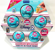 ZURU 5 SURPRISE DISNEY STORE SERIES 2 TOY MINI BRANDS 5 PACK MYSTERY CAPSULES.