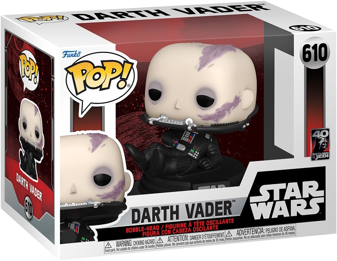 Star Wars - Darth Vader 40th 610 - Funko Pop! Vinyl Figur | eBay
