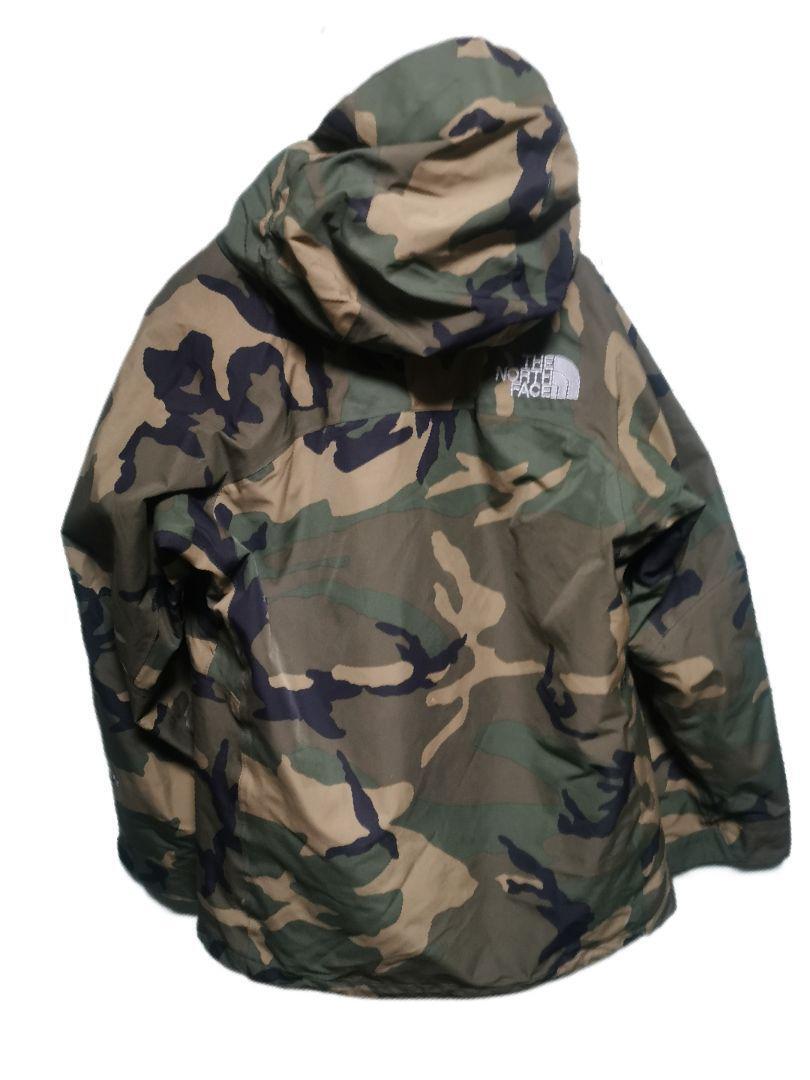 The North Face GORE-TEX Mountain Jacket M Camouflage Used The North Face GORE-TEX Mountain Jacket M Camouflage Used