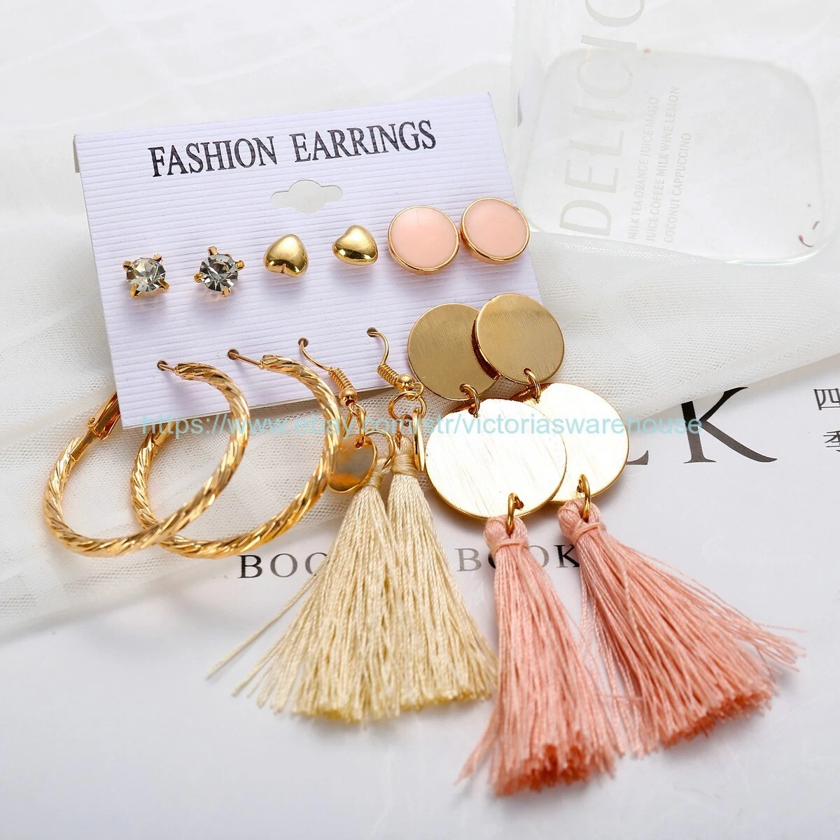 Wholesale Natural Shell Dangle Earrings - Pandahall.com