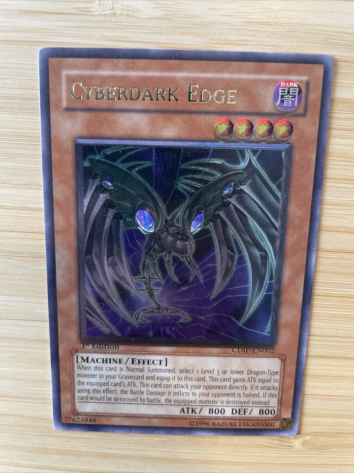 Cyberdark Edge - CDIP-EN002 - Ultimate Rare - 1st Edition MP MISPRINT - Image 4 of 4