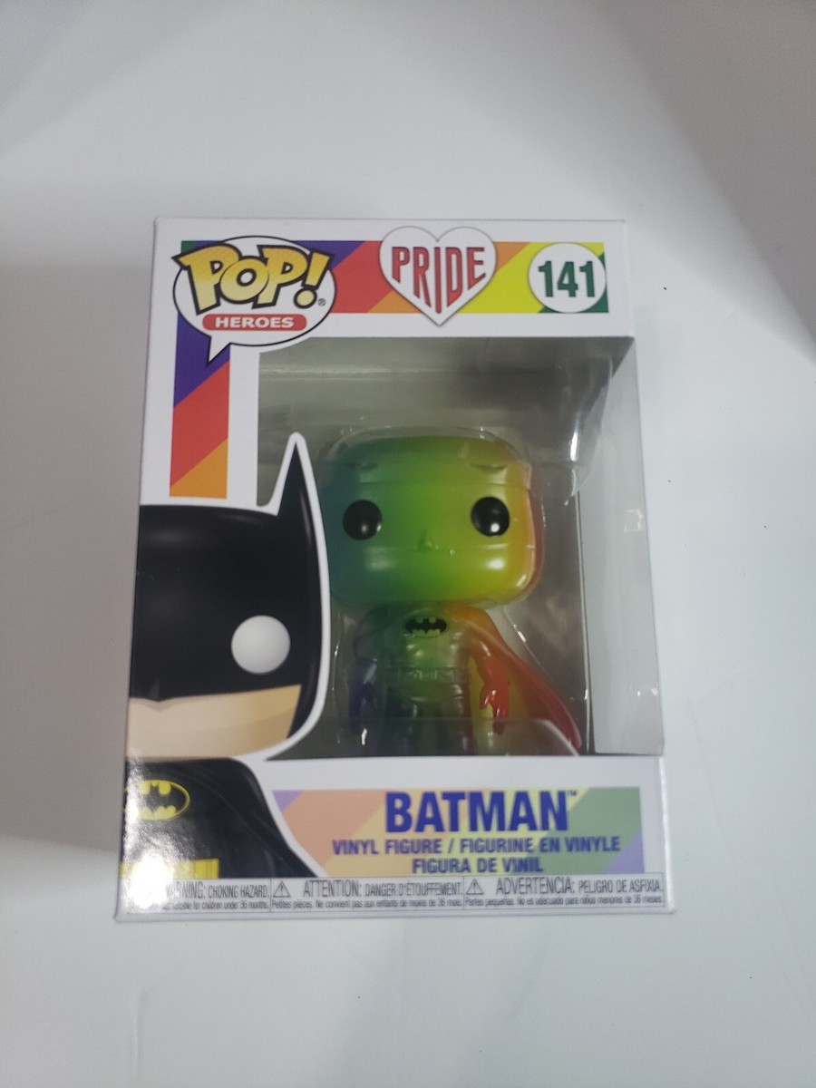 Funko Pop Batman #141 DC Comics Heroes LGBTQ Pride Rainbow Batman