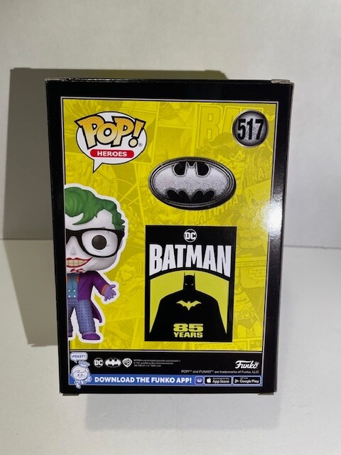 Funko POP! Batman 85th Anniversary - The Joker 1989 (w/ glasses