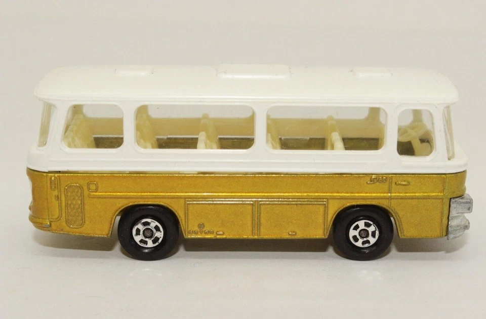 my1048, Alter Matchbox Superfast 12 Setra Coach Reisebus TOP 1970er Jahre - Bild 3 von 4