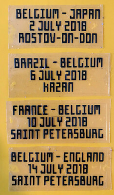 Matchdetail 2018 away für Trikot Belgien for shirt jersey Belgium