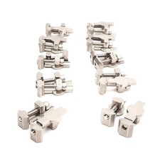 Lot of 10 Misumi HDJHSN6 Blind Joint Pre Assembly Double Joint Kit, M6, 6-Series