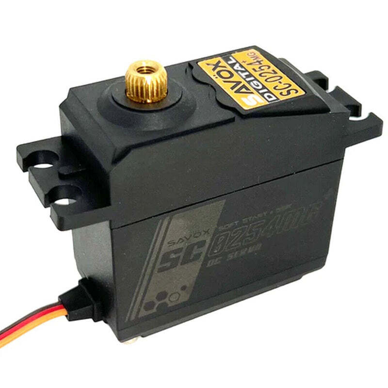 Savox SAVSC0254MGP- Standard Digital Servo with Soft Start, 0.14sec / 100oz @ 6V