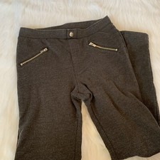 H M Denim Girls Stretch Comfort SKINNY Black PANTS Size 9-10 Y Pre-owned. EUC 