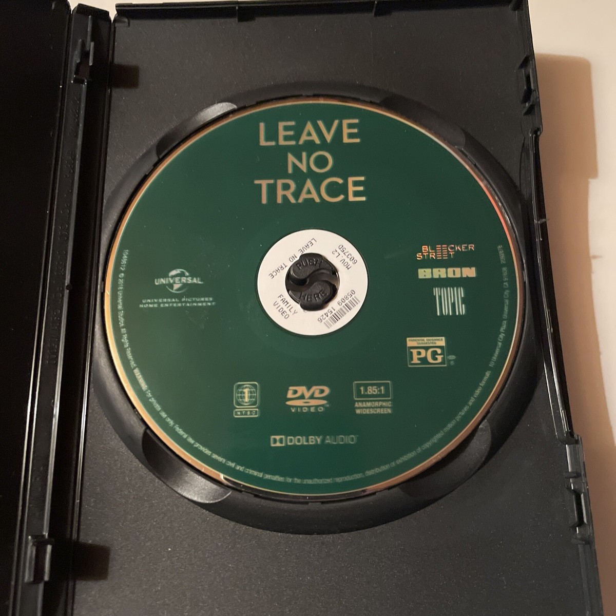 Leave No Trace (DVD, 2018) Ben Foster, Thomasin McKenzie