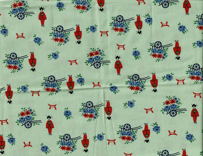 Friends Around the World Aunt Gracie Marcus Fabrics Japan  OOP 1 Fat Quarter