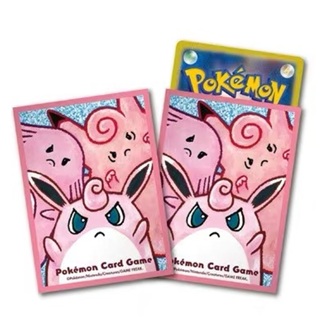 Chansey& Wigglytuff& Clefable Pokemon Card Sleeves x64 Pokémon