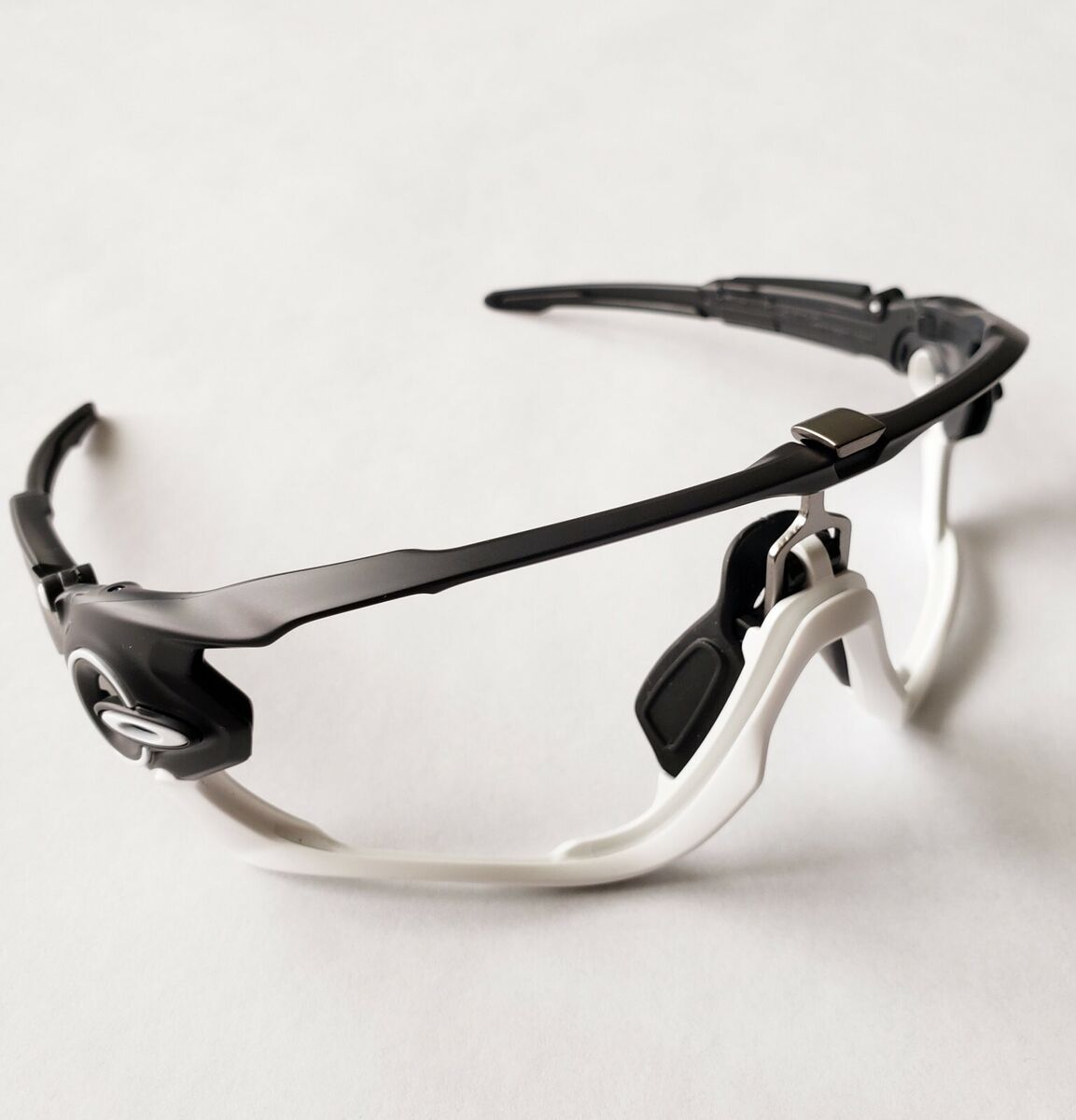 Oakley Jawbreaker Matte Black White Jaws Replacement Frame Oakley Jawbreaker Matte Black White Jaws Replacement Frame
