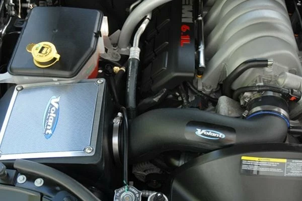Kit de admisión de aire frío Volant 17861 para 06-10 Jeep Grand Cherokee SRT8 6,1 L V8 Hemi Foto 2 de 3
