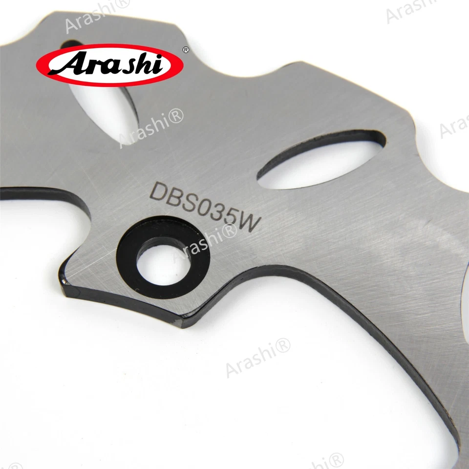 Rotor de disco de freno trasero 220 mm para Yamaha TT600R 1998-2007 WR500Z 1992 1993 Arashi Foto 2 de 4