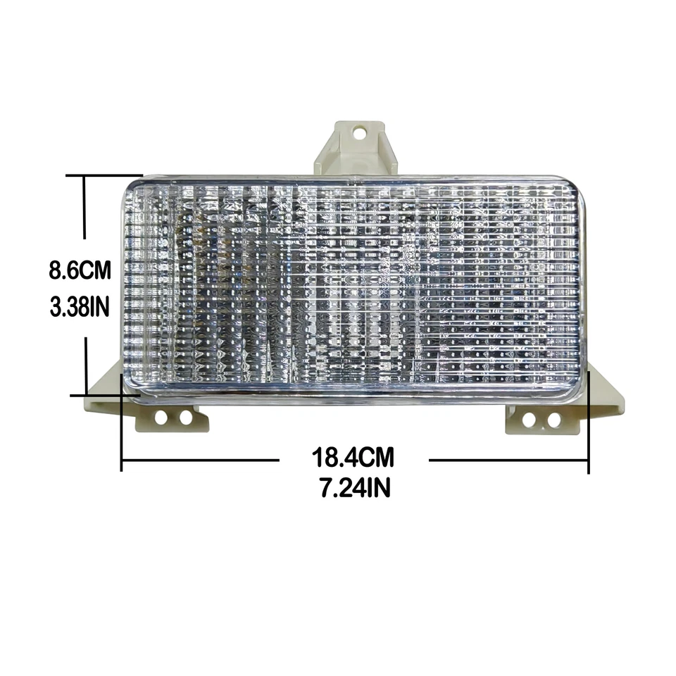 Conjunto de luz de sinalização para Chevy GMC 83-87 C/K Pickup 83-88 Blazer Jimmy Suburban - Imagem 3 de 4