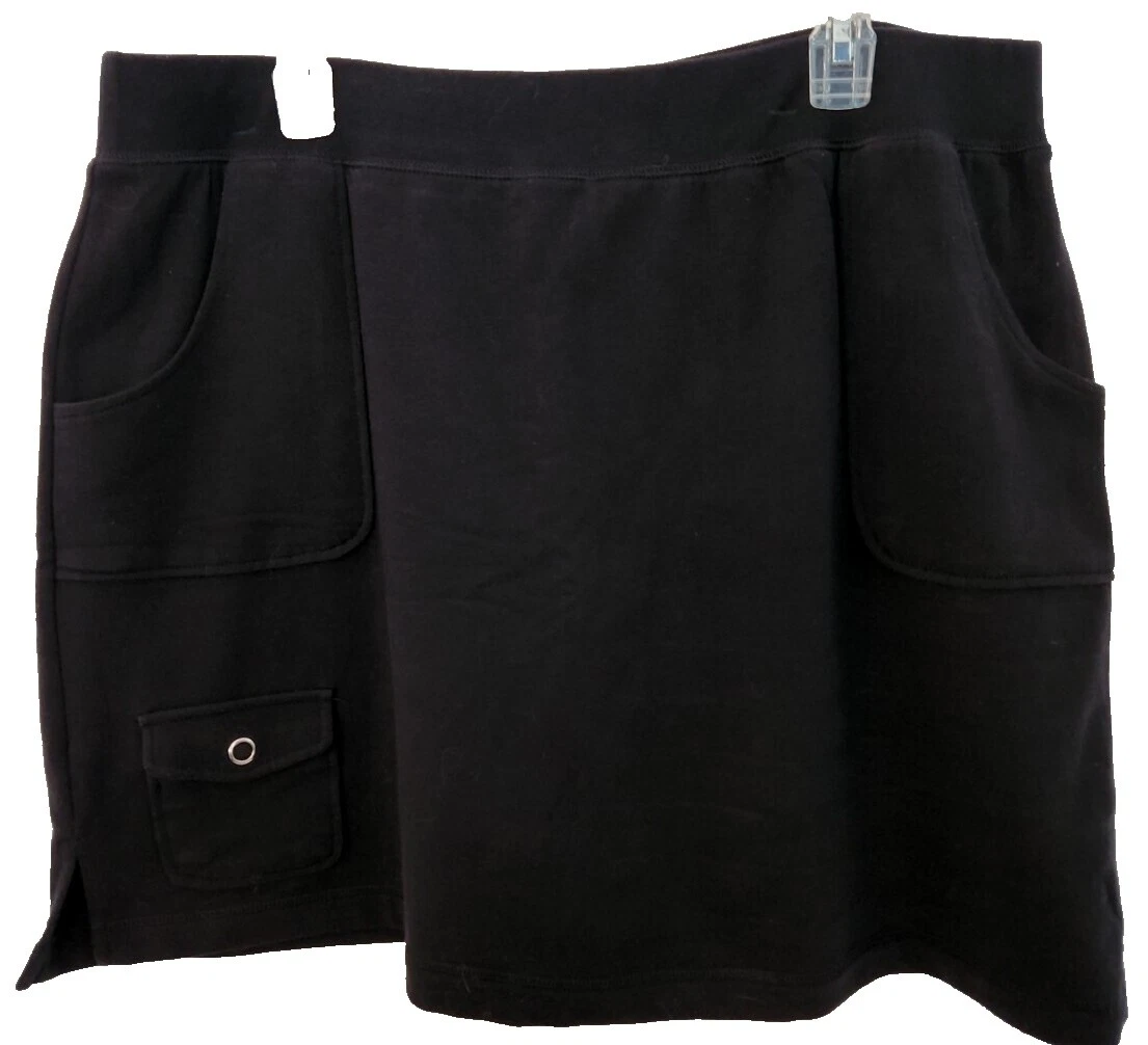 Fashion Bug Black Cotton Blend Shorts for Women