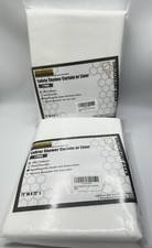 Bathtub Curtain Liner, 72x72 Inch 2 Pack Free Shipping