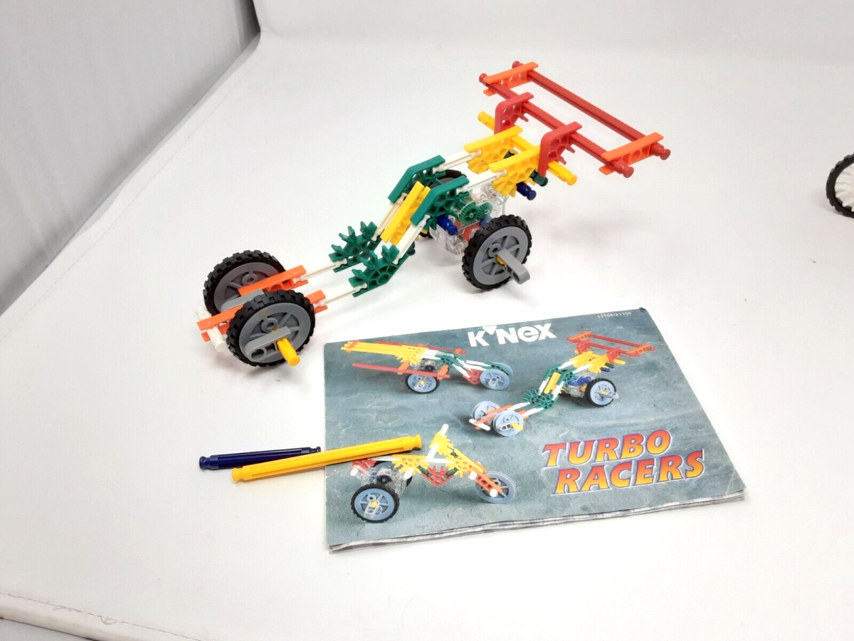K'Nex Turbo Racers 11104, Motorcycles 20509, Vehicles 10503