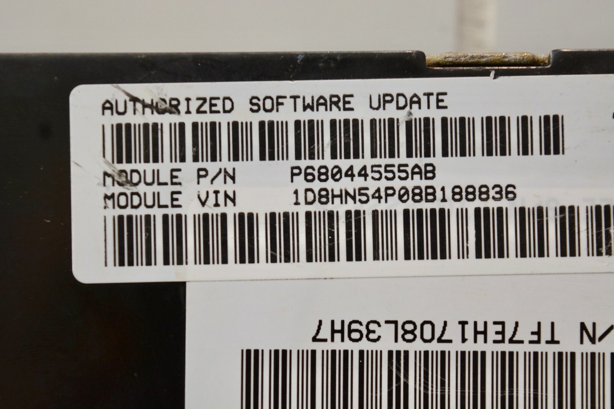 08 09 Dodge Grand Caravan #1828 Engine Computer ECM ECU