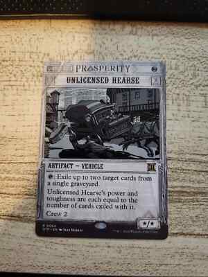Unlicensed Hearse Outlaws of Thunder Junction: Breaking News #64 nm