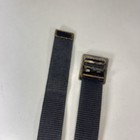 Vintage Black Military Style Duty Belt - Size 32